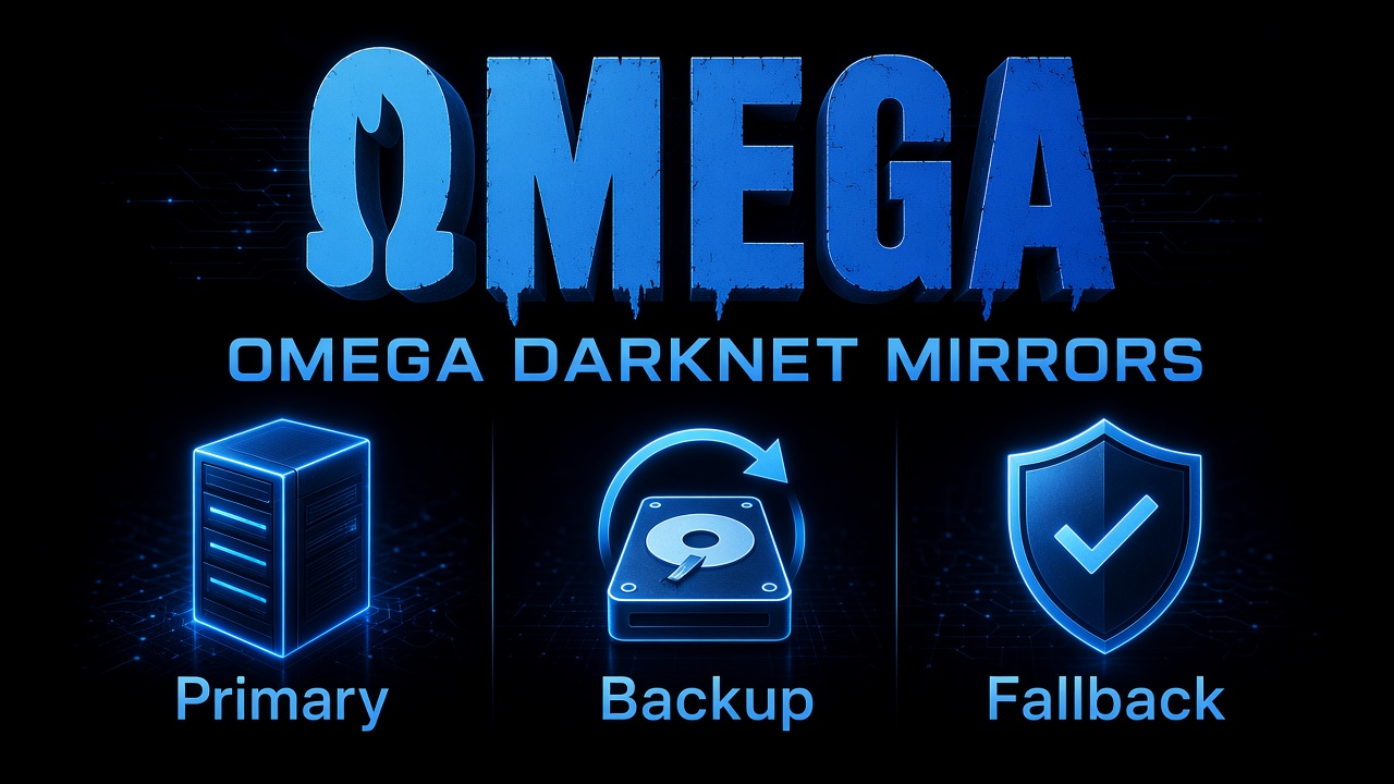 Omega darknet mirrors card